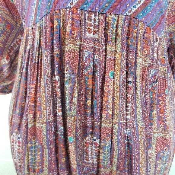 Anthropologie TINY Omina mosaic boho kimono sleeve dress - Picture 9 of 13